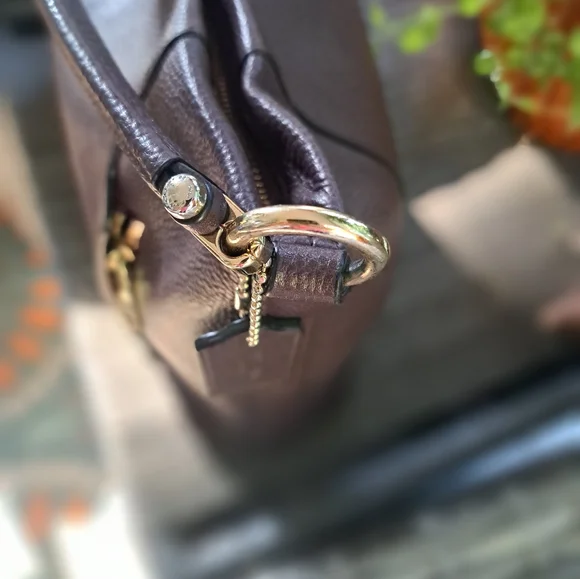 🎁 NEW COACH Scout Hobo Burgundy Oxblood Satchel/Shoulder/Crossbody Bag - Picture 12 of 16